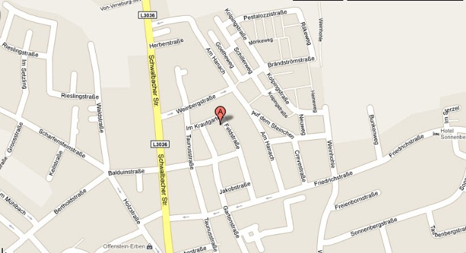 Anfahrt zu Ferienwohnungen Schwab